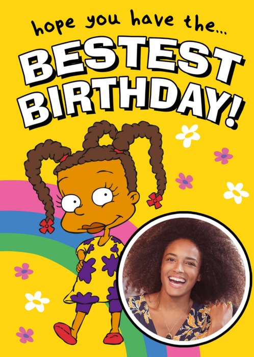 Rugrats Have The Bestest Birthday Photo Upload Card