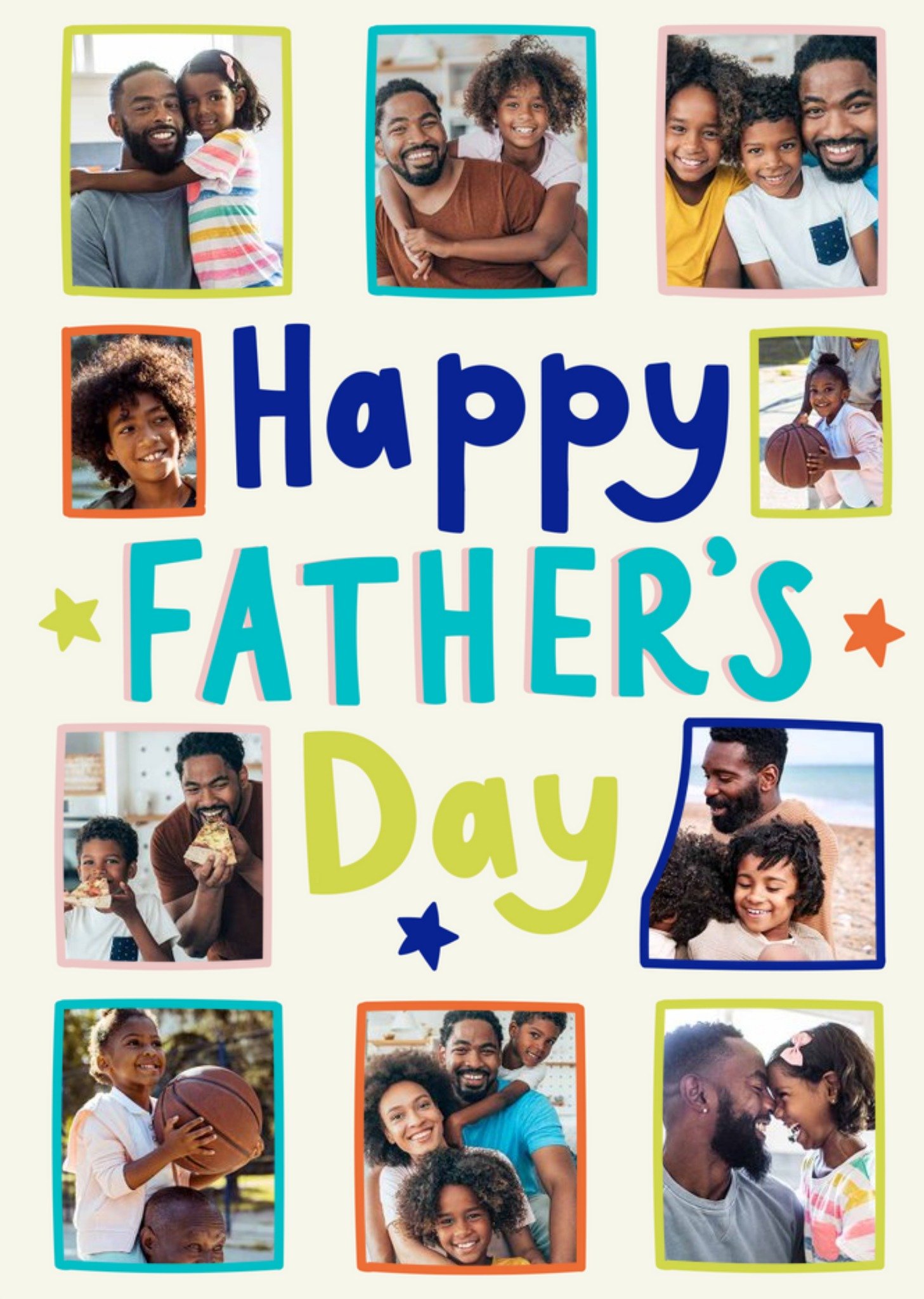 Father's Day Photo Upload Card