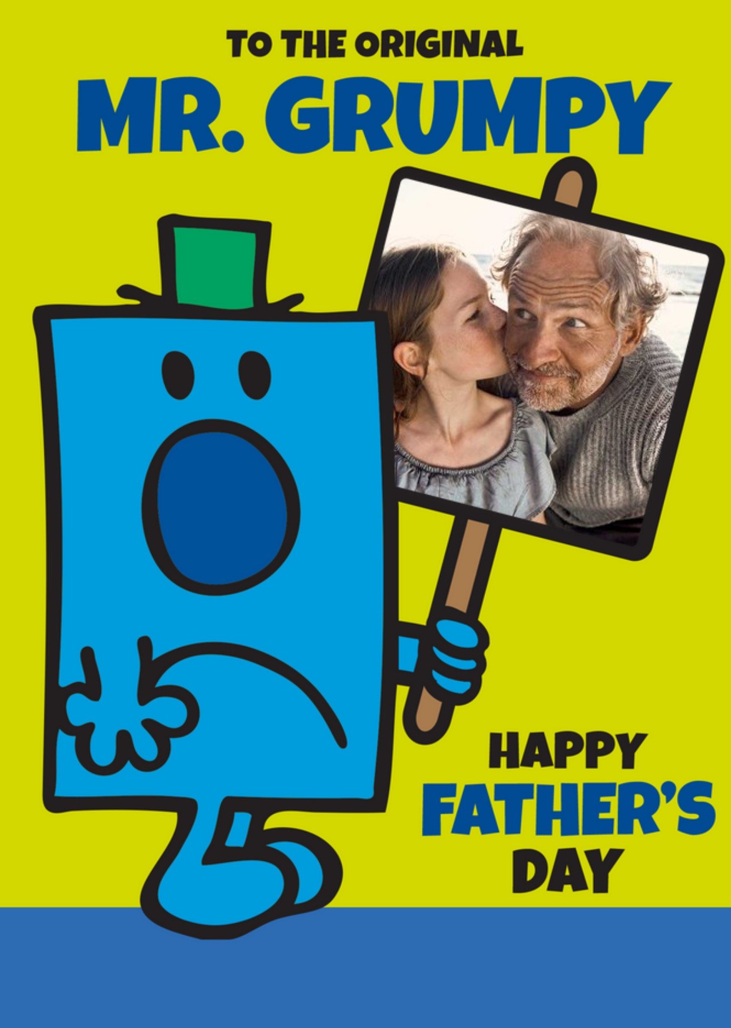 Mr. Grumpy Photo Upload Father's Day Card