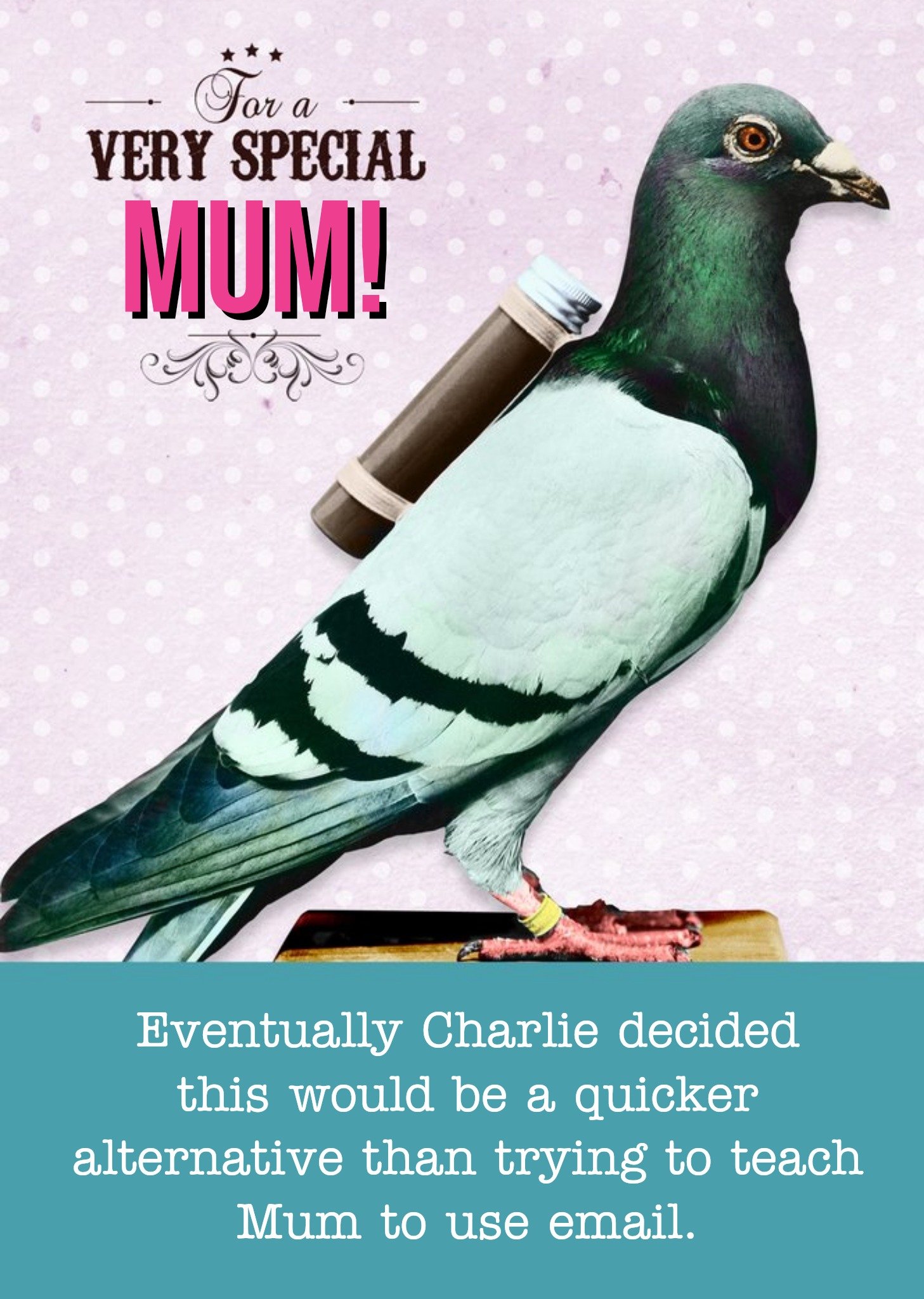 Mother's Day Card - Very Special Mum - Funny Card - Email Ecard