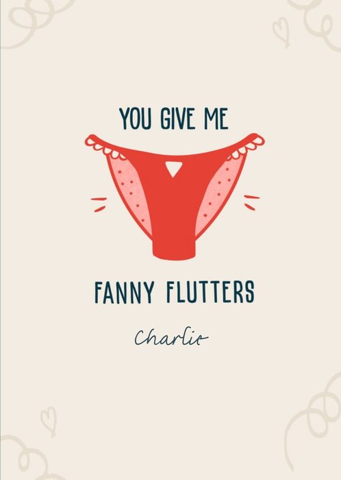 Funny Birthday Card Rude Adult Humour for Her Women Female - Big Knickers