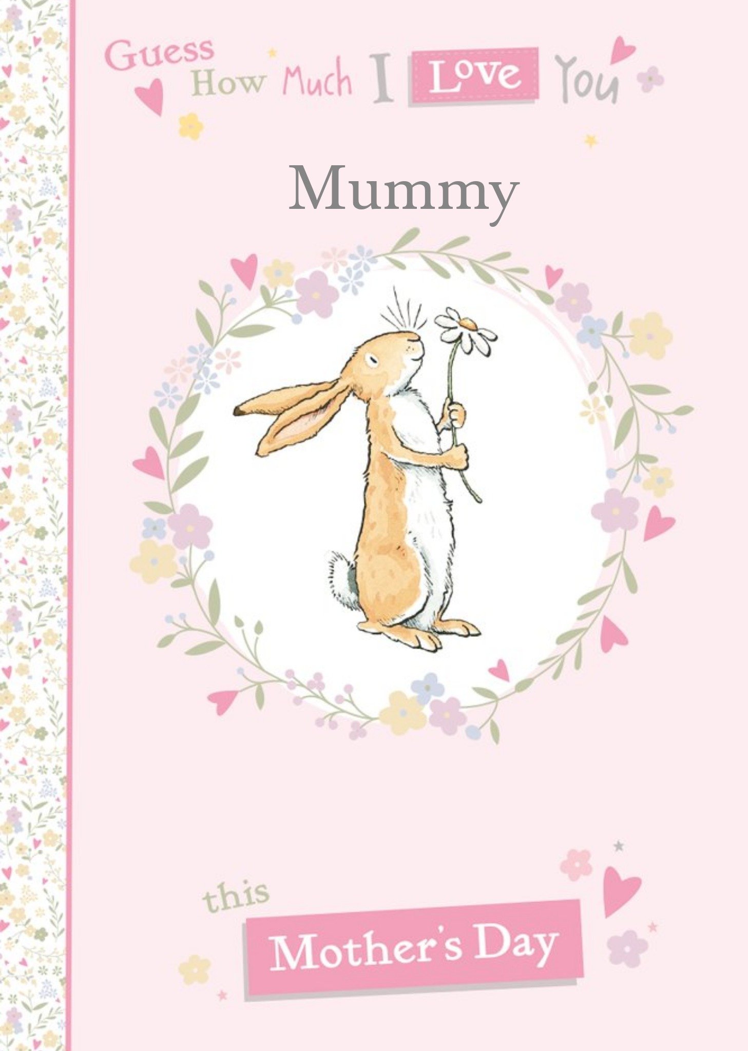 Danilo Ghmily Guess How Much I Love You Mummy Card, Large