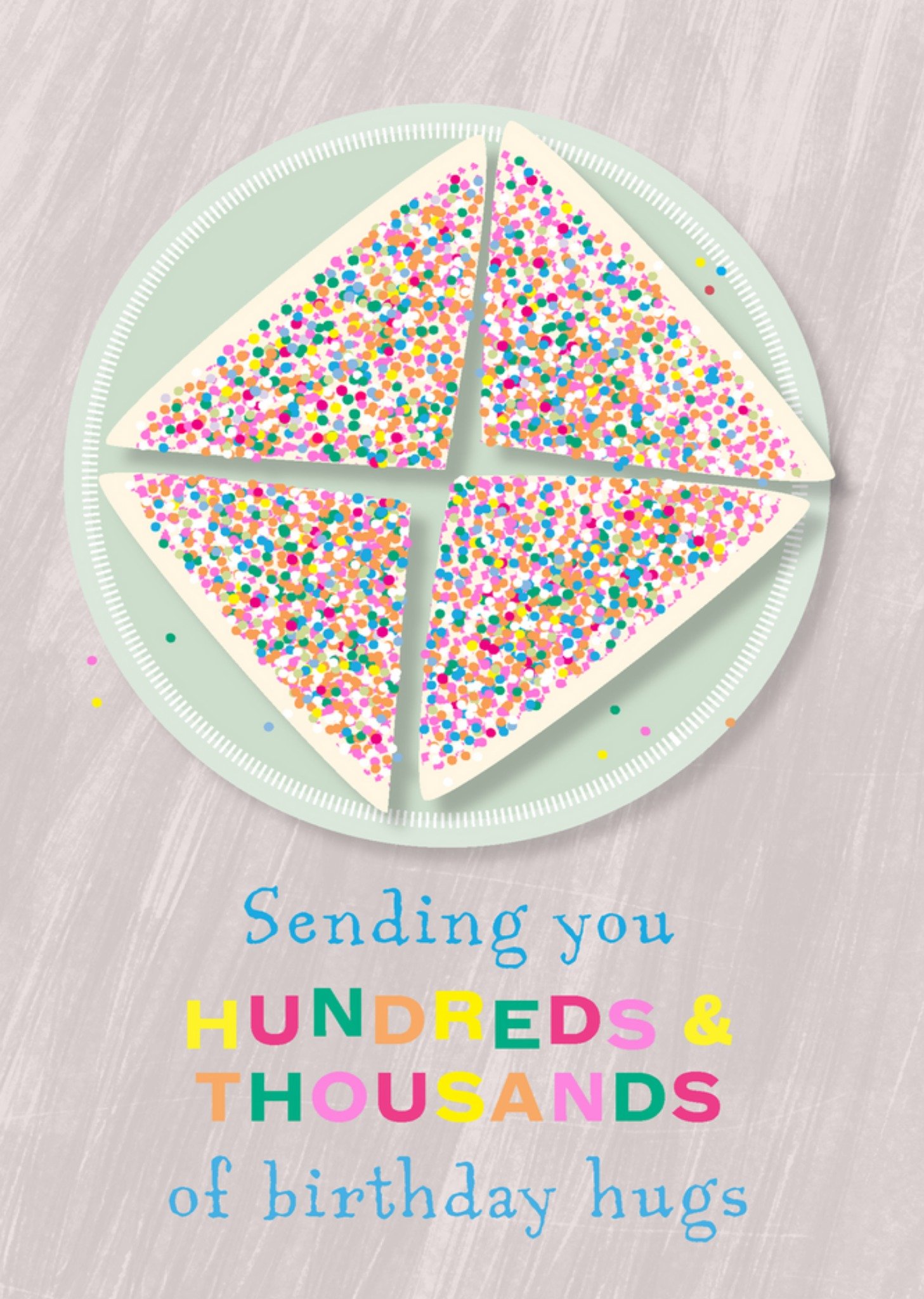 Hundreds And Thousands Birthday Card Ecard