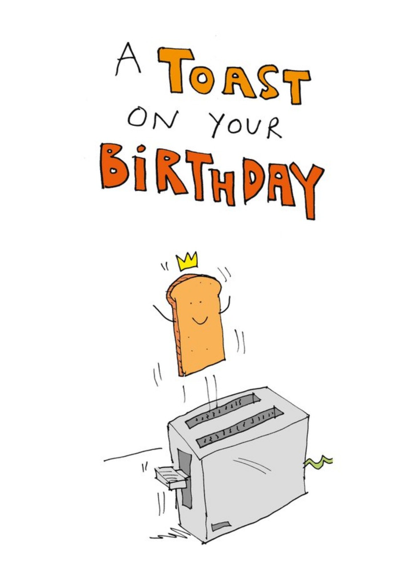 A Toast On Your Birthday Funny Card Ecard