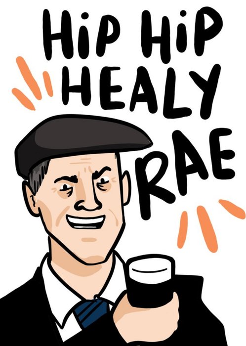 Illustrated Funny Michael Healy-Rae Birthday Card