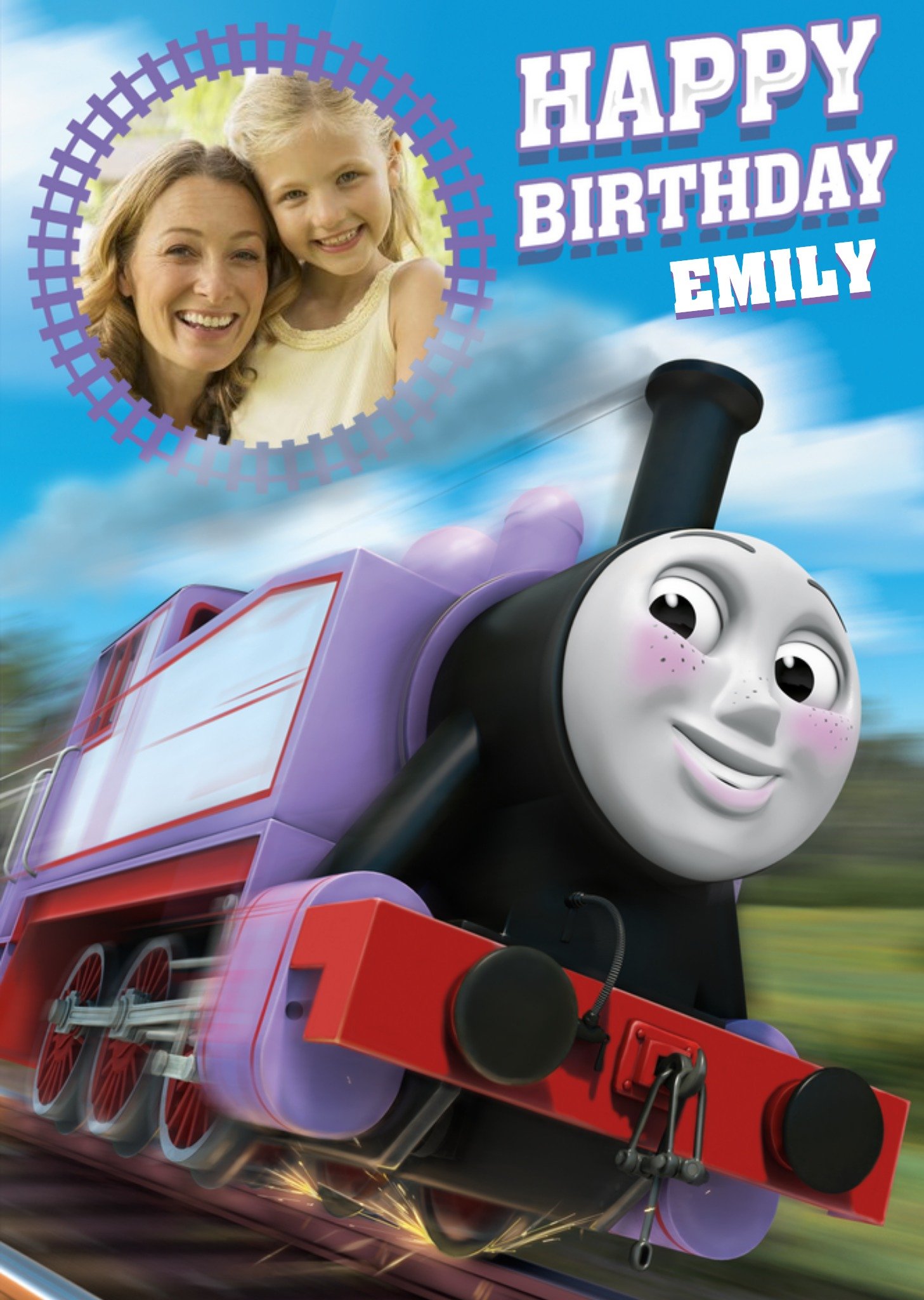 Thomas & Friends Rosie Birthday Card - Thomas The Tank Engine, Large