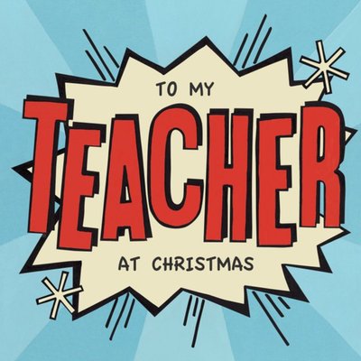 Christmas Card - Teacher
