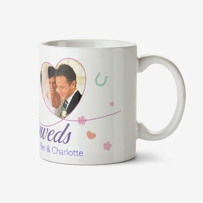 The Newlyweds Photo Upload Mug