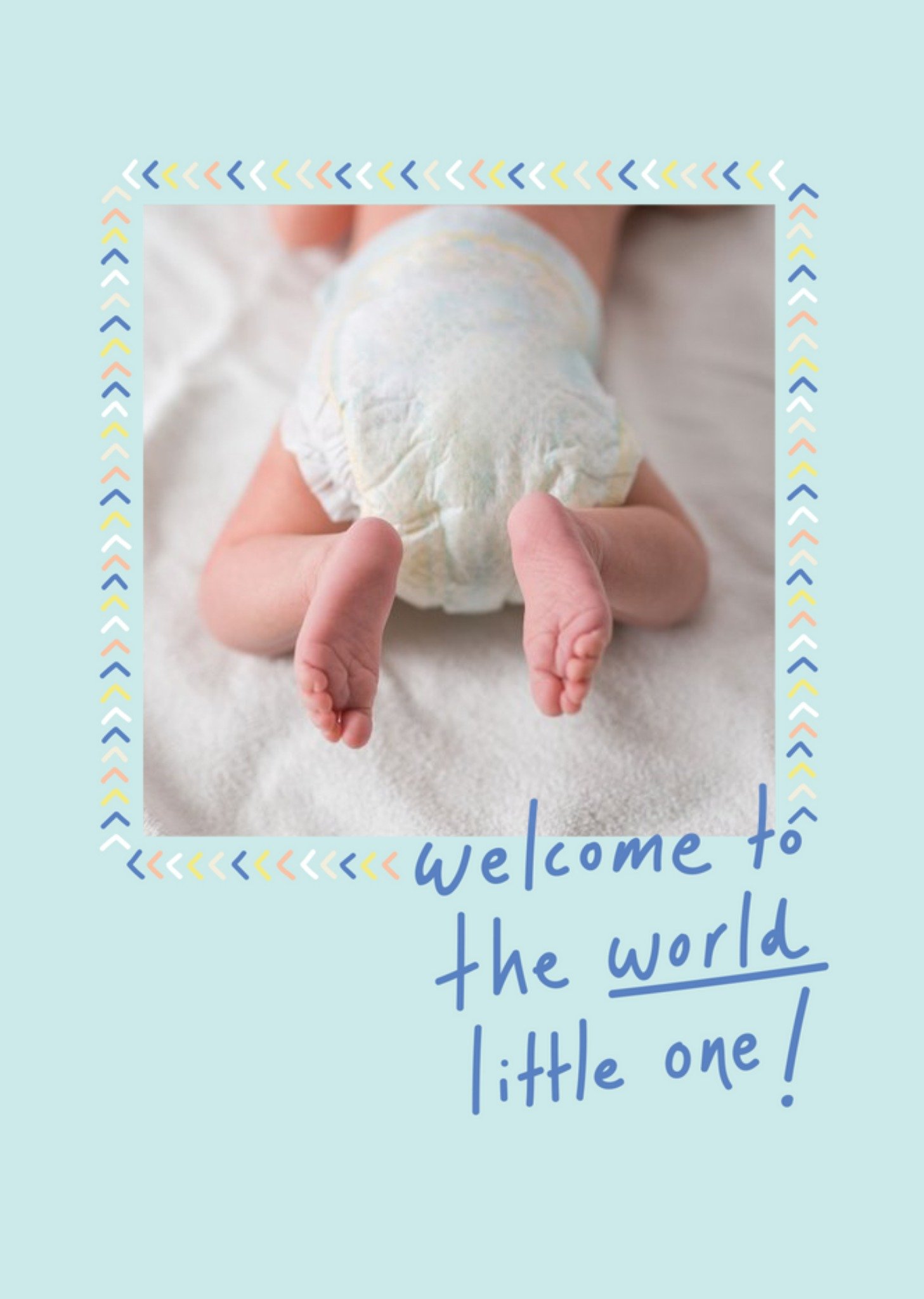 Moonpig Welcome To The World - New Baby Ecard