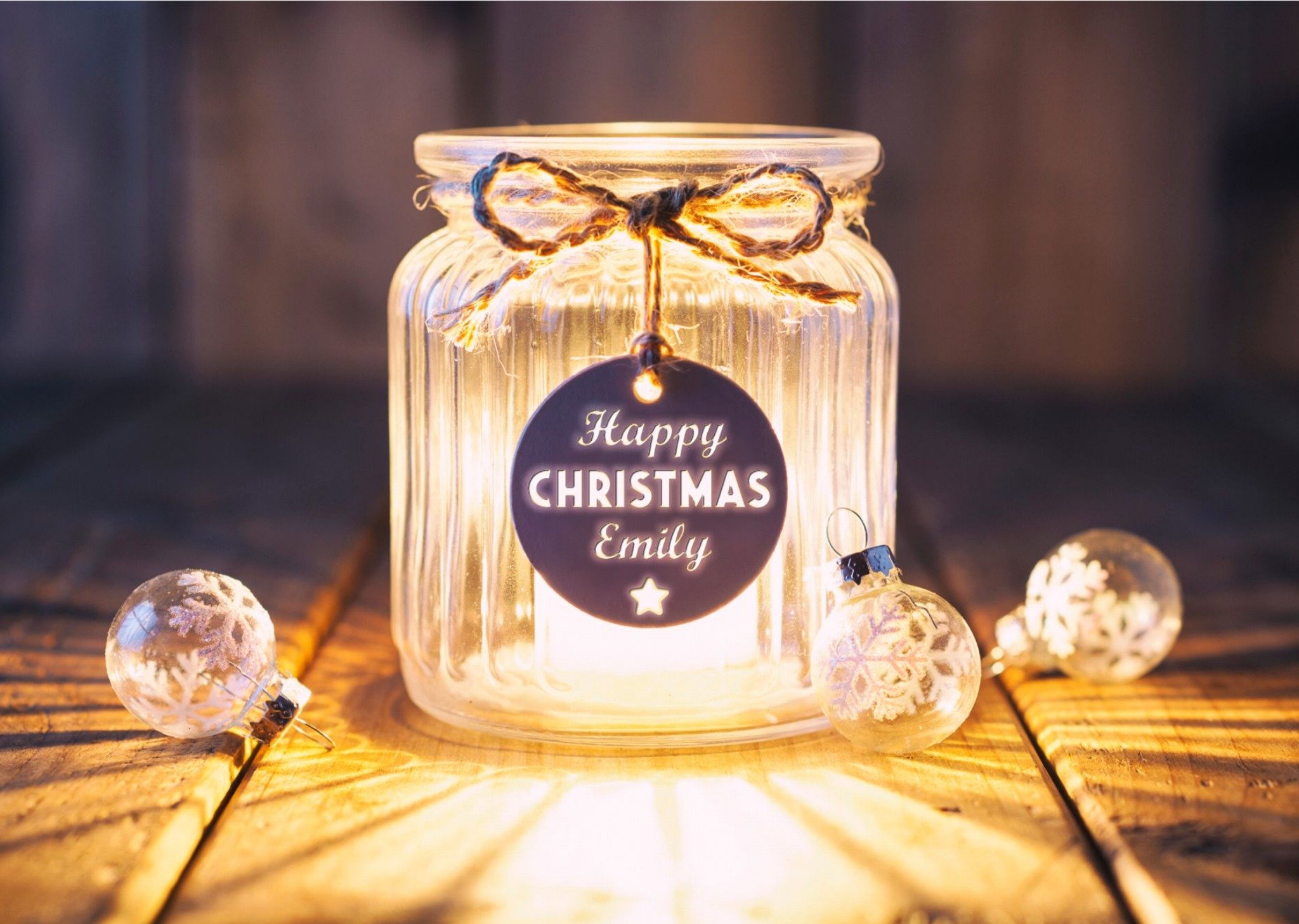 Photographic Limelight Christmas Card