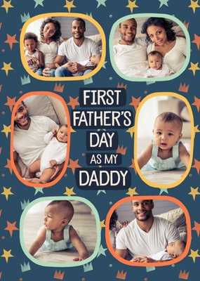 First Father's Day Photo Upload Card