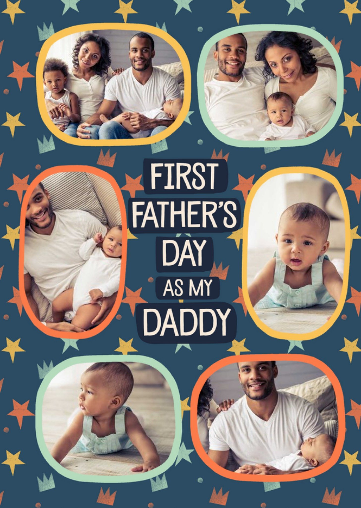 First Father's Day Photo Upload Card Ecard