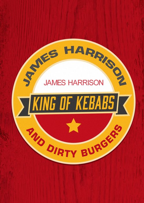Down the Local - Beer Mats - Kent's King of Kebabs and Dirty Burgers