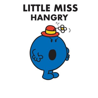 Little Miss Hangry Card