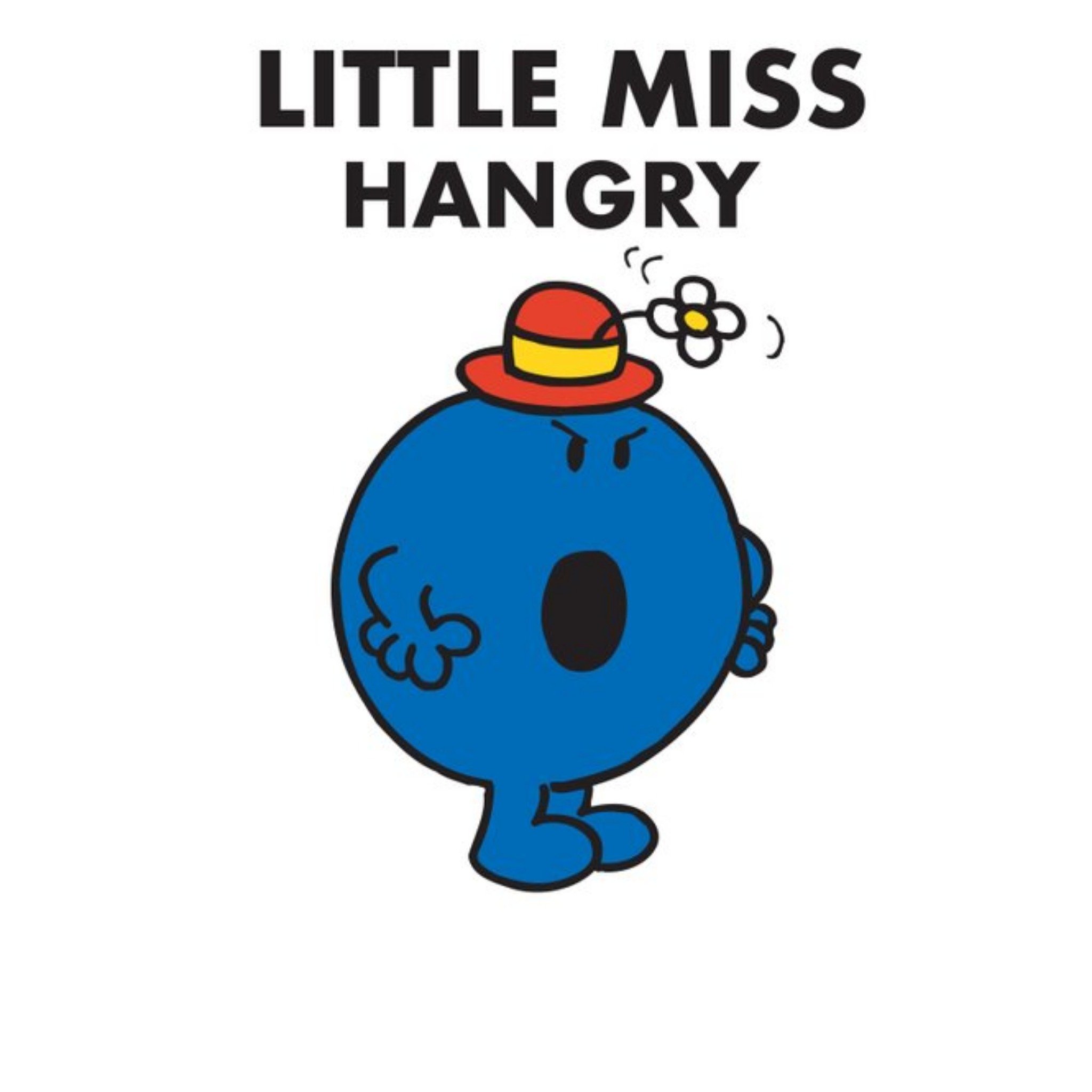 Moonpig Little Miss Hangry Card, Large
