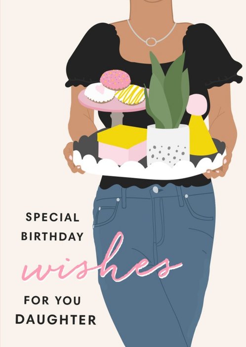 Special Birthday Wishes For You Daughter Card