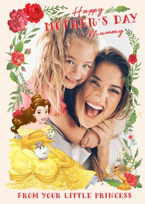 Disney Princess Happy Mothers Day Card