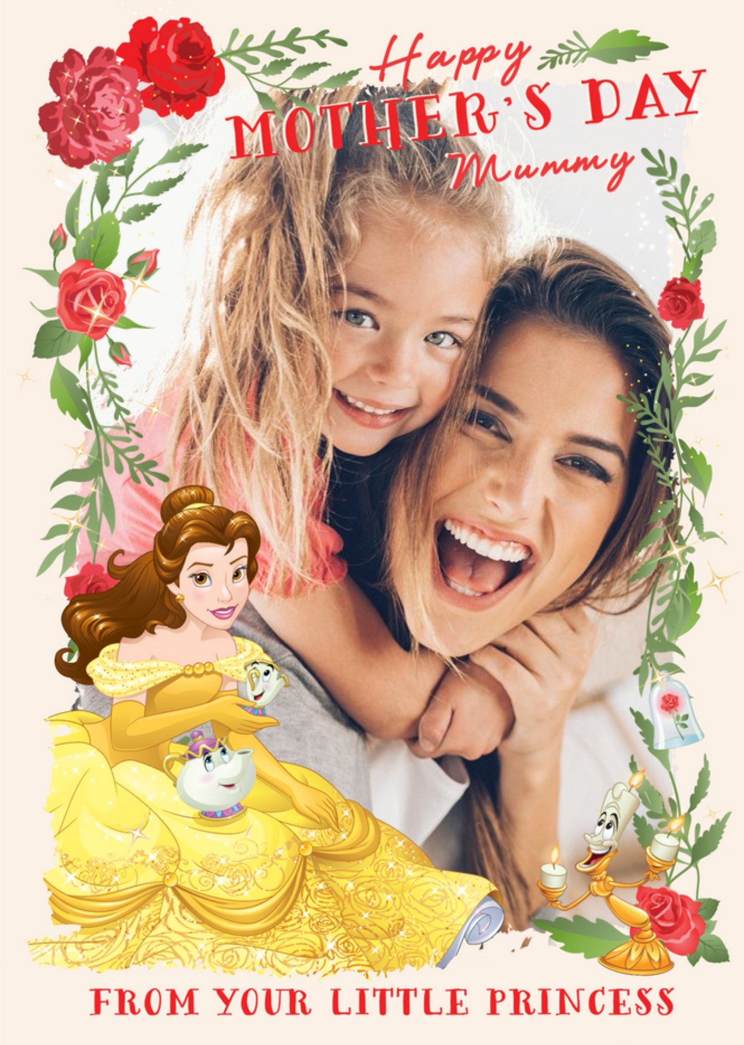 Disney Princess Happy Mothers Day Card Ecard