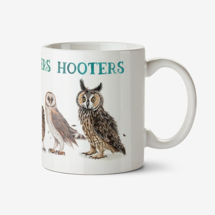 Citrus Bunn - Illustrated Line Of Owls. Hooters Hooters Hooters Mug