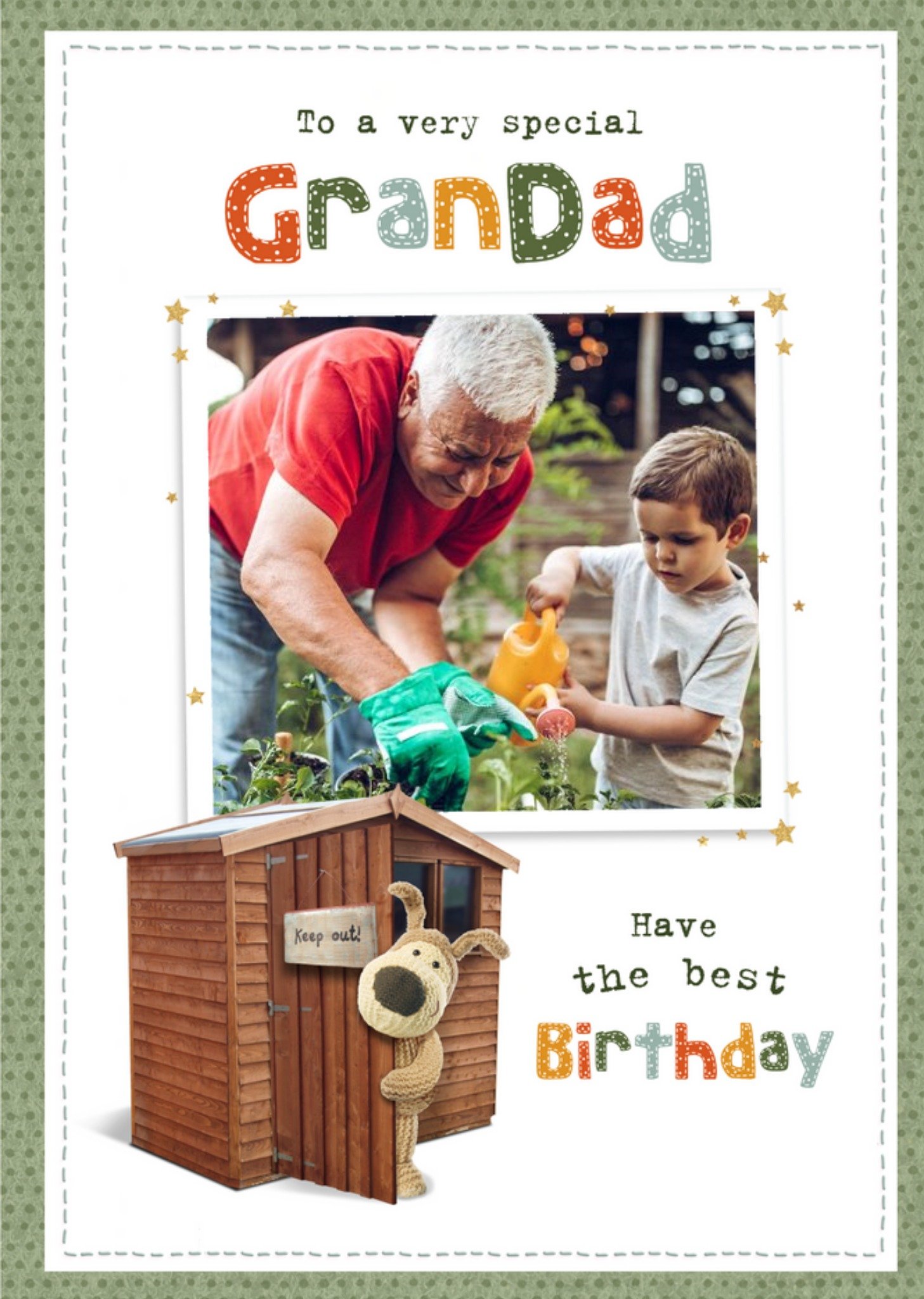 Boofle To A Very Special Grandad Birthday Photo Upload Card Ecard