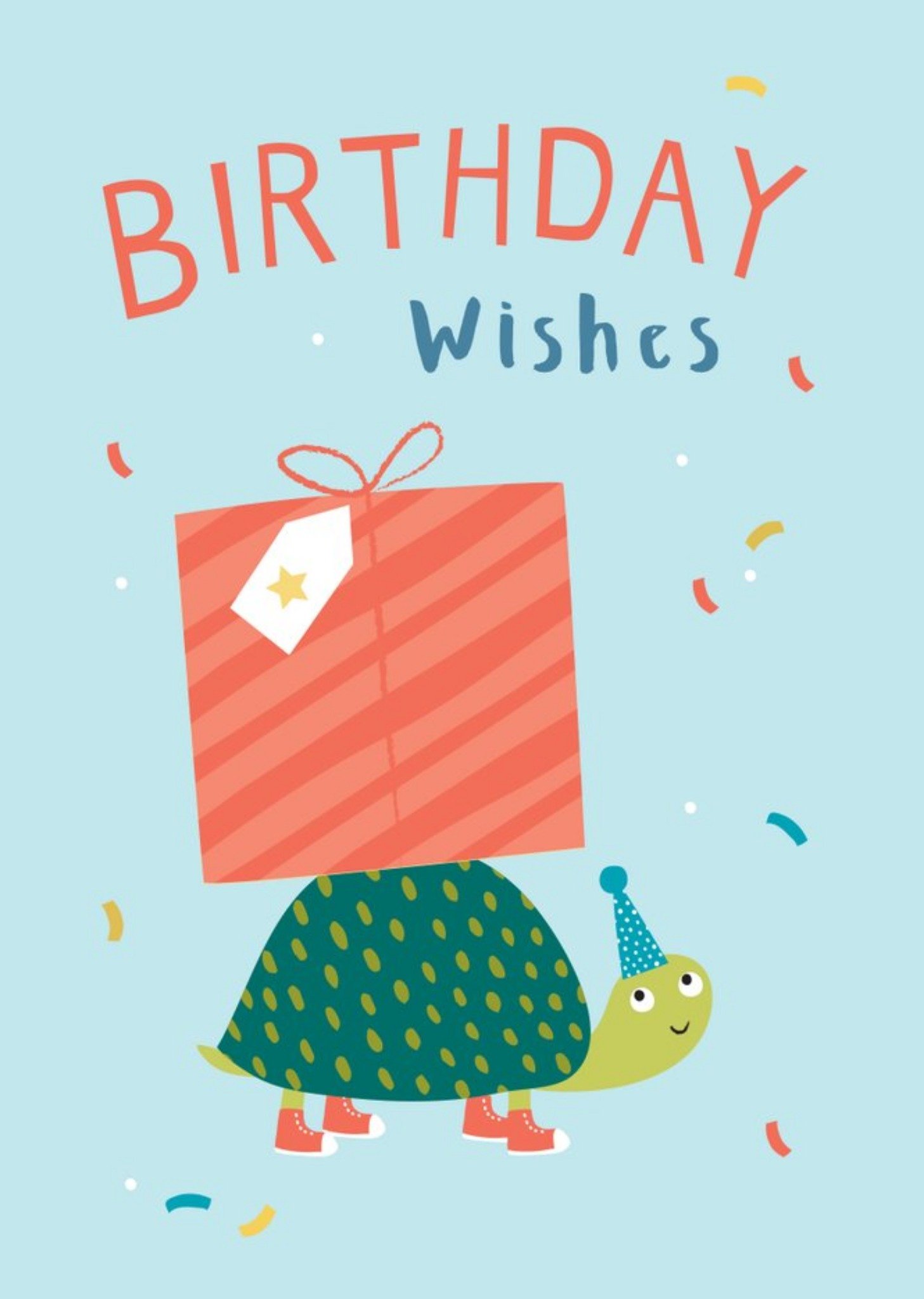 Other Klara Hawkins Tortoise Birthday Greeting Card Ecard
