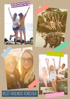 Photo Upload Best Friends Forever Card