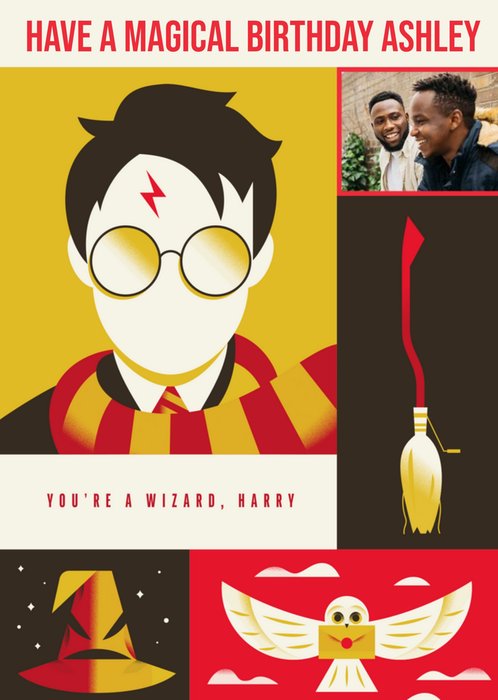 You're A Wizard Harry Potter Birthday Card | Moonpig
