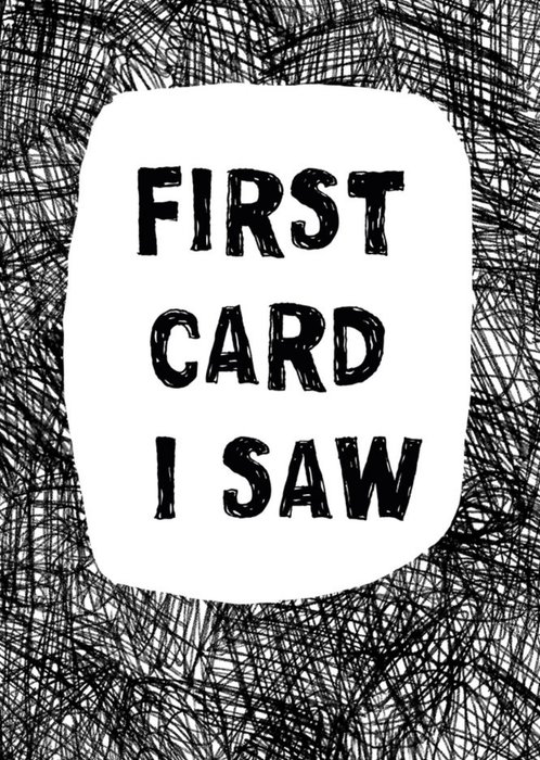 Biro First Card I Saw Card