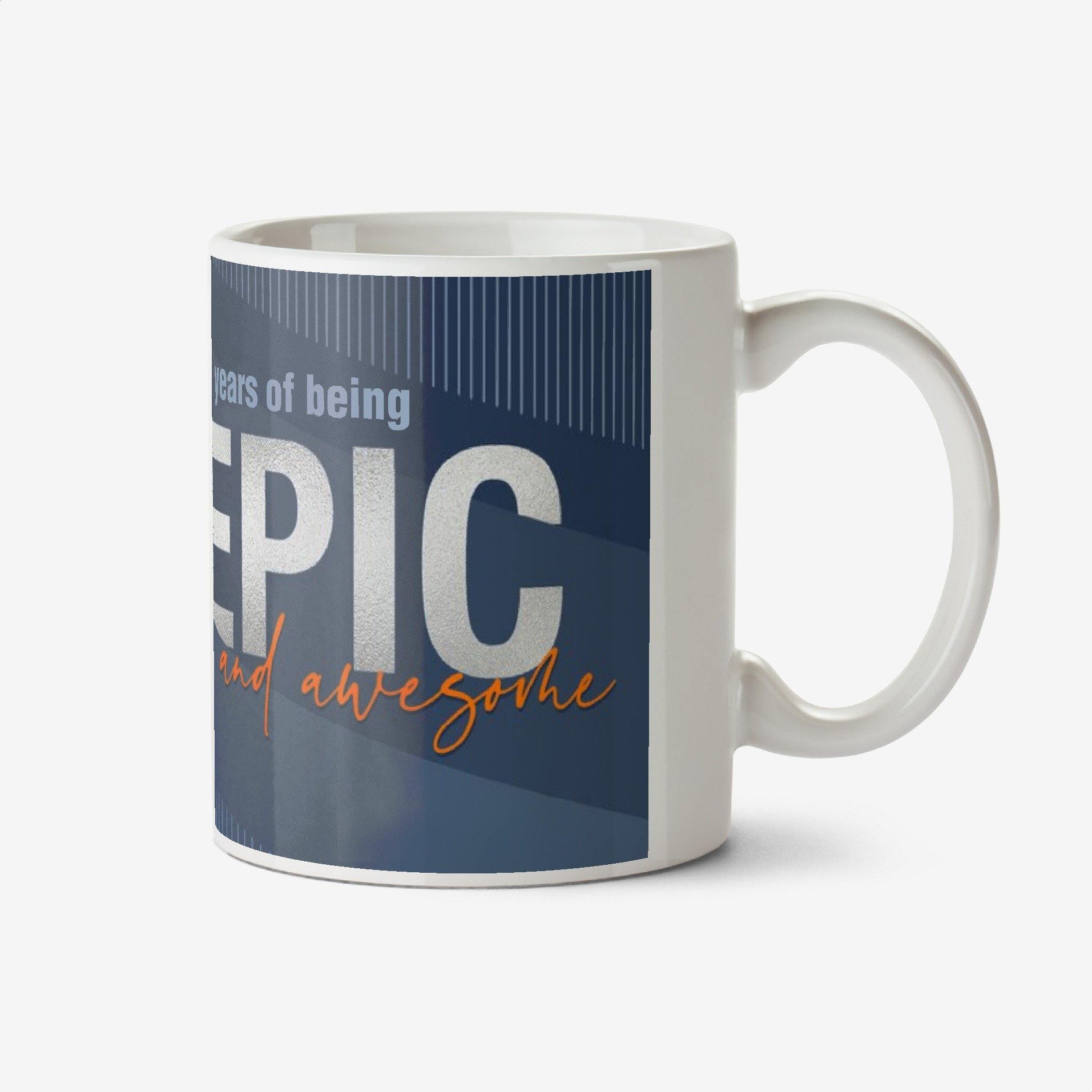 Striking Bold Pattern Design 21 Years Of Being Epic And Awesome Mug Ceramic Mug