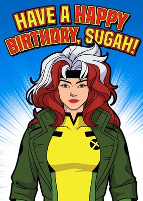 Marvel Avengers Happy Birthday Sugah Card