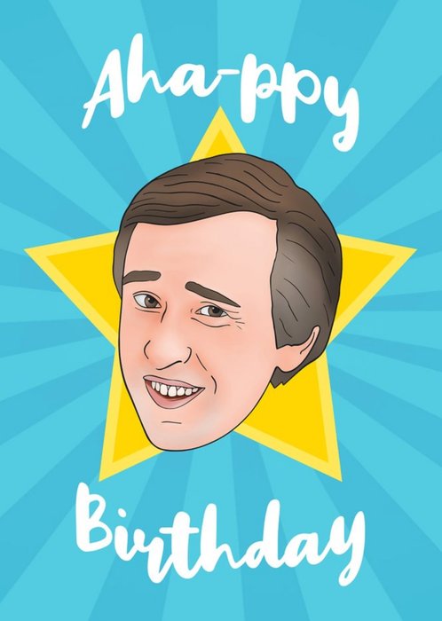A Happy Birthday Spoof Illustration Card
