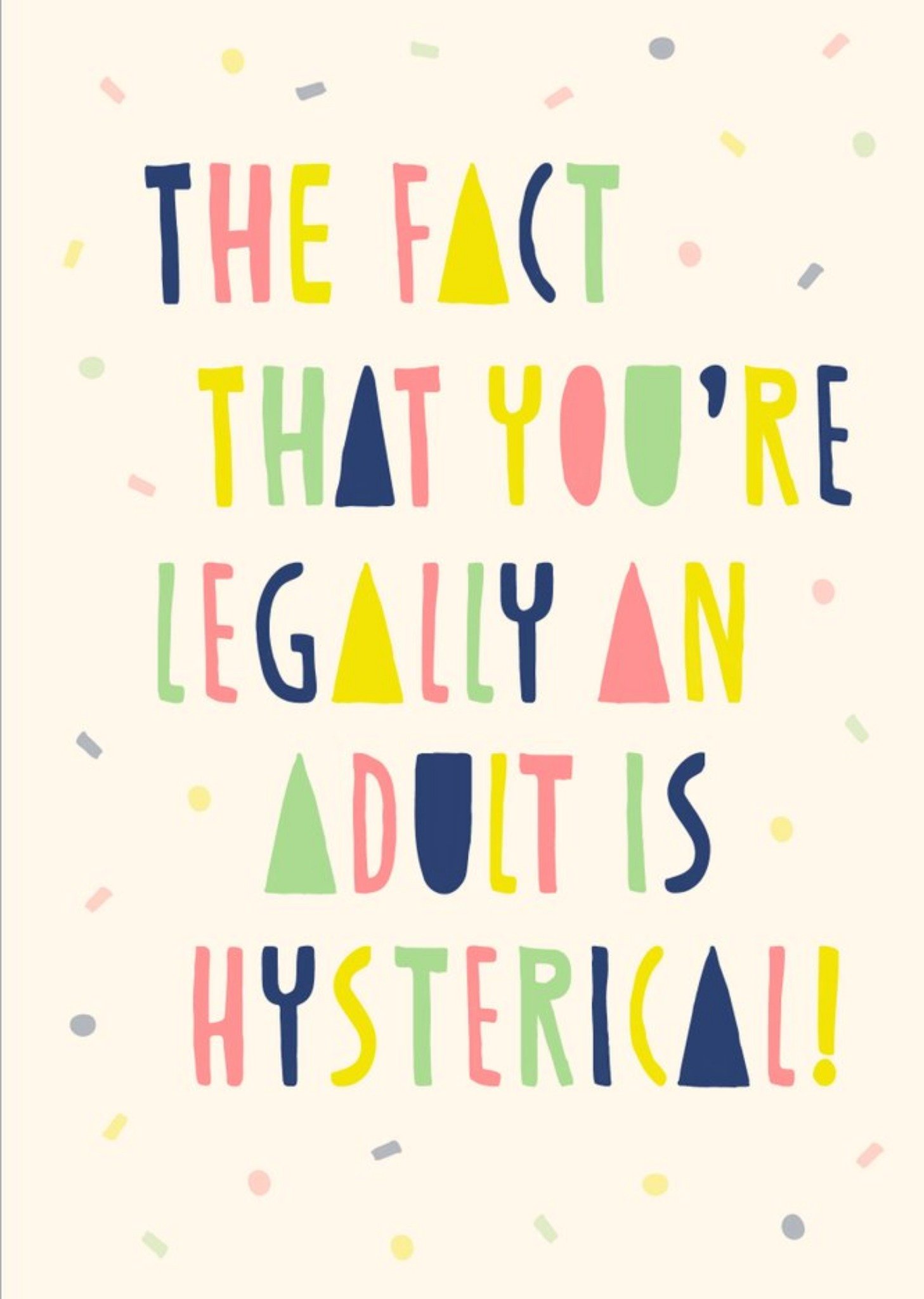 Shake It Up Legal Adult Funny Card Ecard