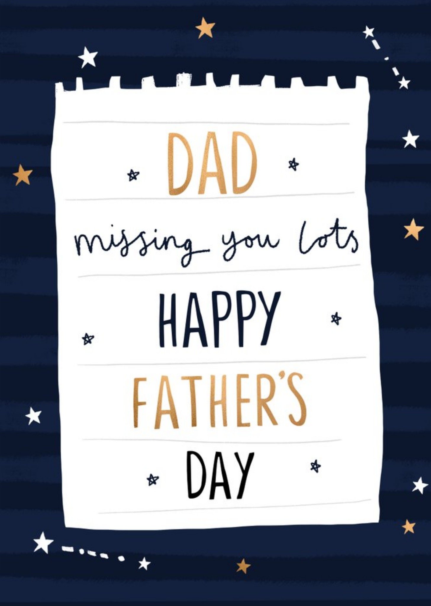 Missing You Lots Father's Day Card Ecard