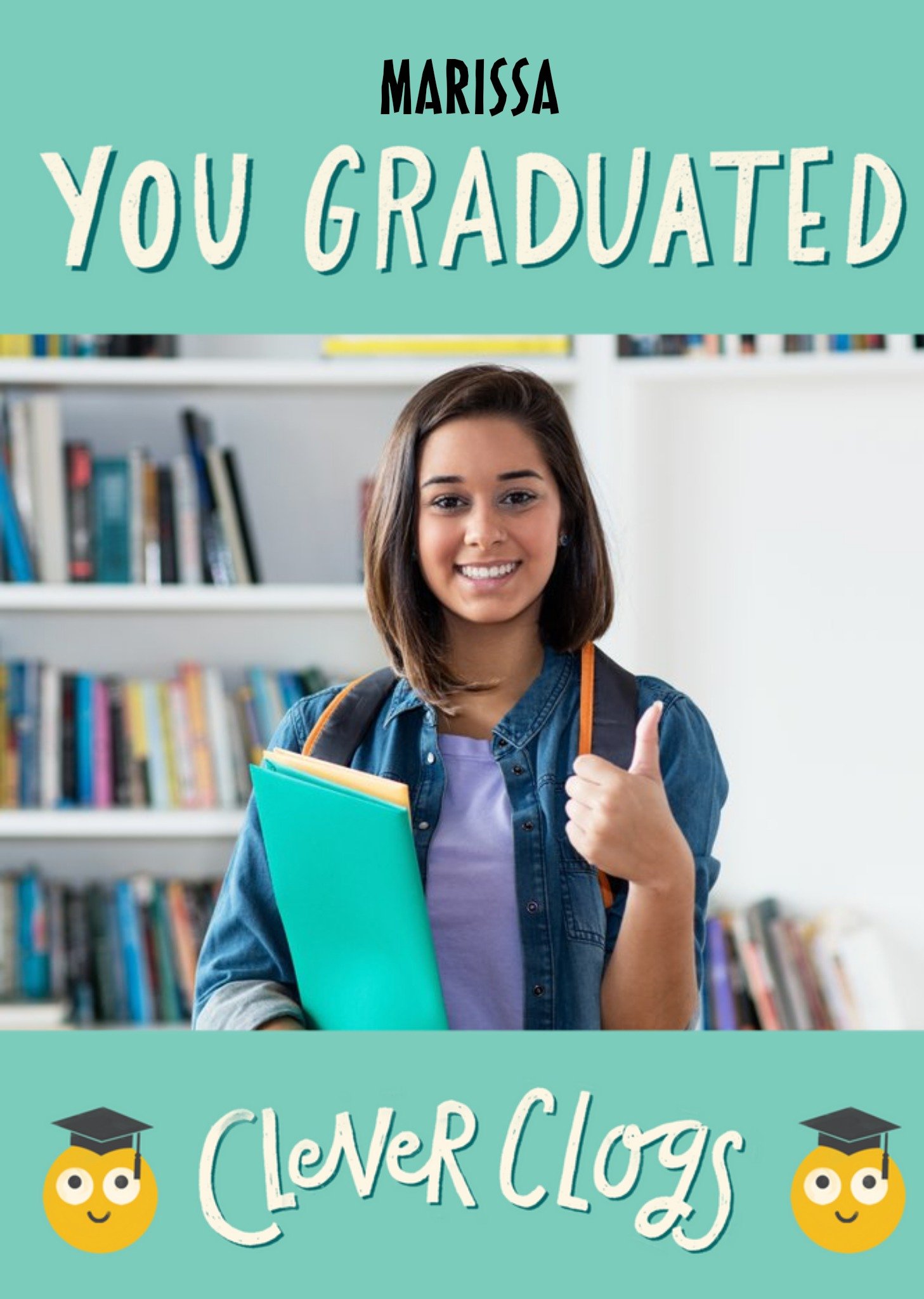 Photo Upload Humurous Graduation Card Ecard