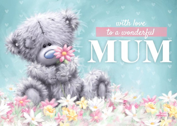 Me To You Tatty Teddy To A Wonderful Mum Card