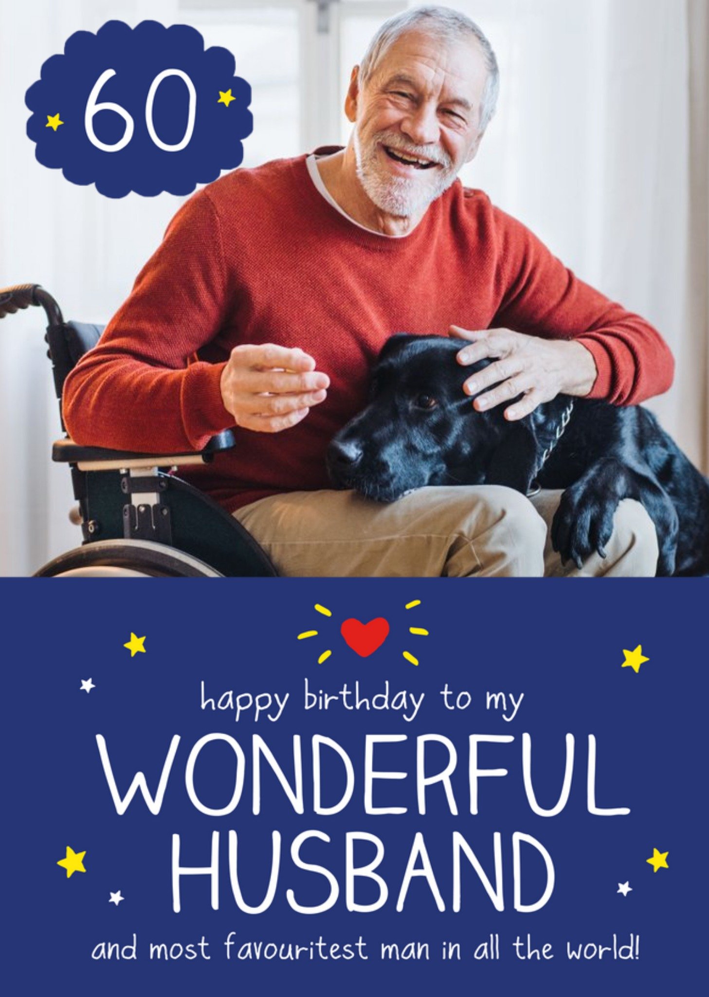 Happy Jackson Husband Photo Upload Birthday Card Ecard