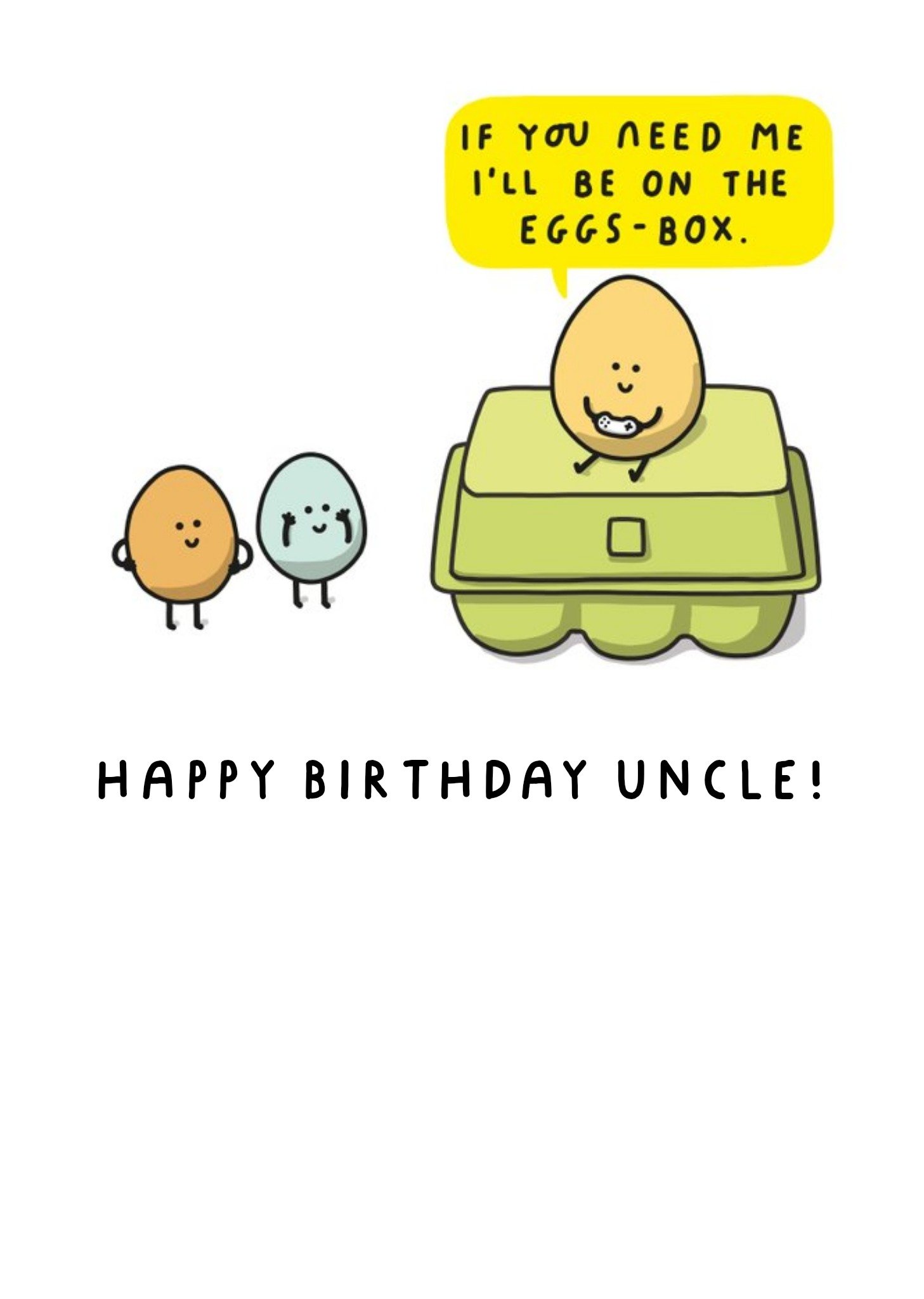 Mungo And Shoddy Be On The Egg Box Birthday Gaming Card Ecard