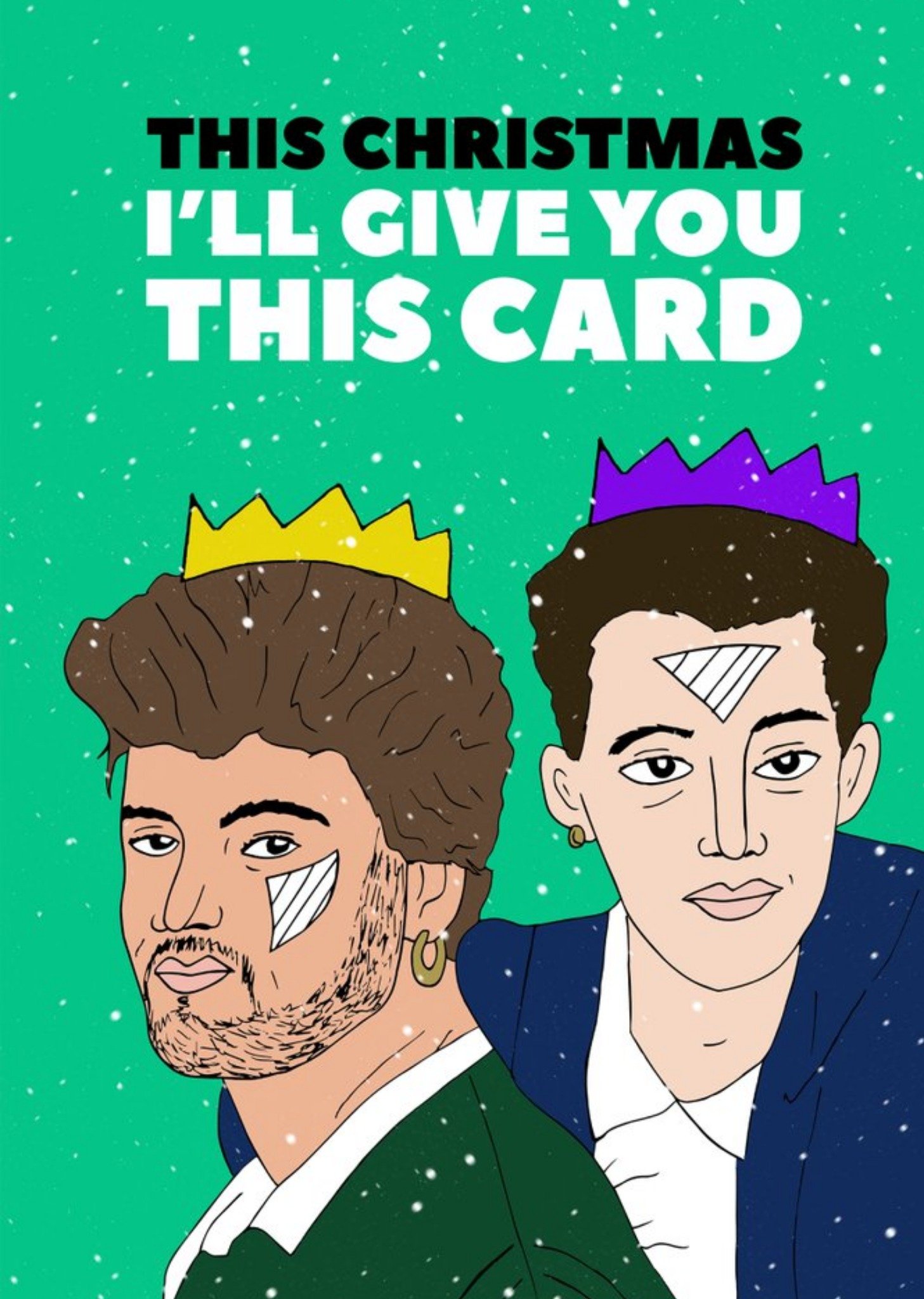 This Christmas I'll Give You My Heart Music Christmas Card Ecard