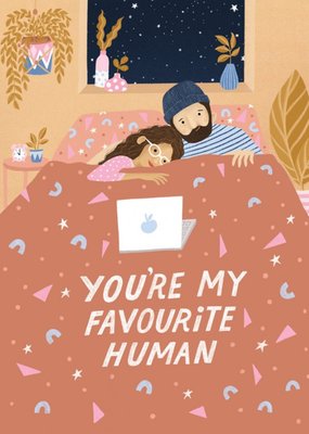Happy Favourite Human Card