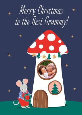 Toadstool Illustration To The Best Grammy Christmas Card