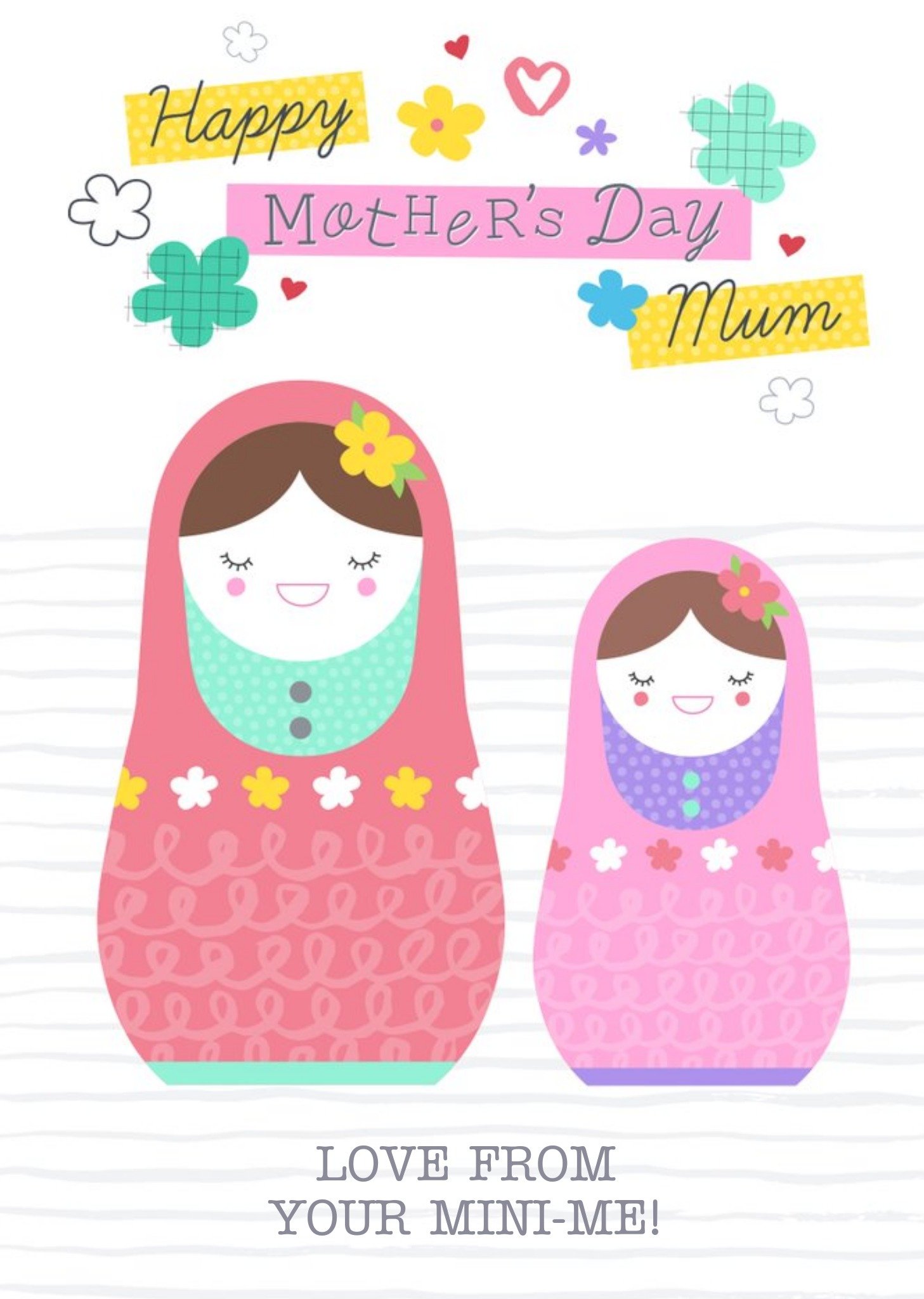Moonpig Mother's Day Card - Mum - Mini Me Ecard