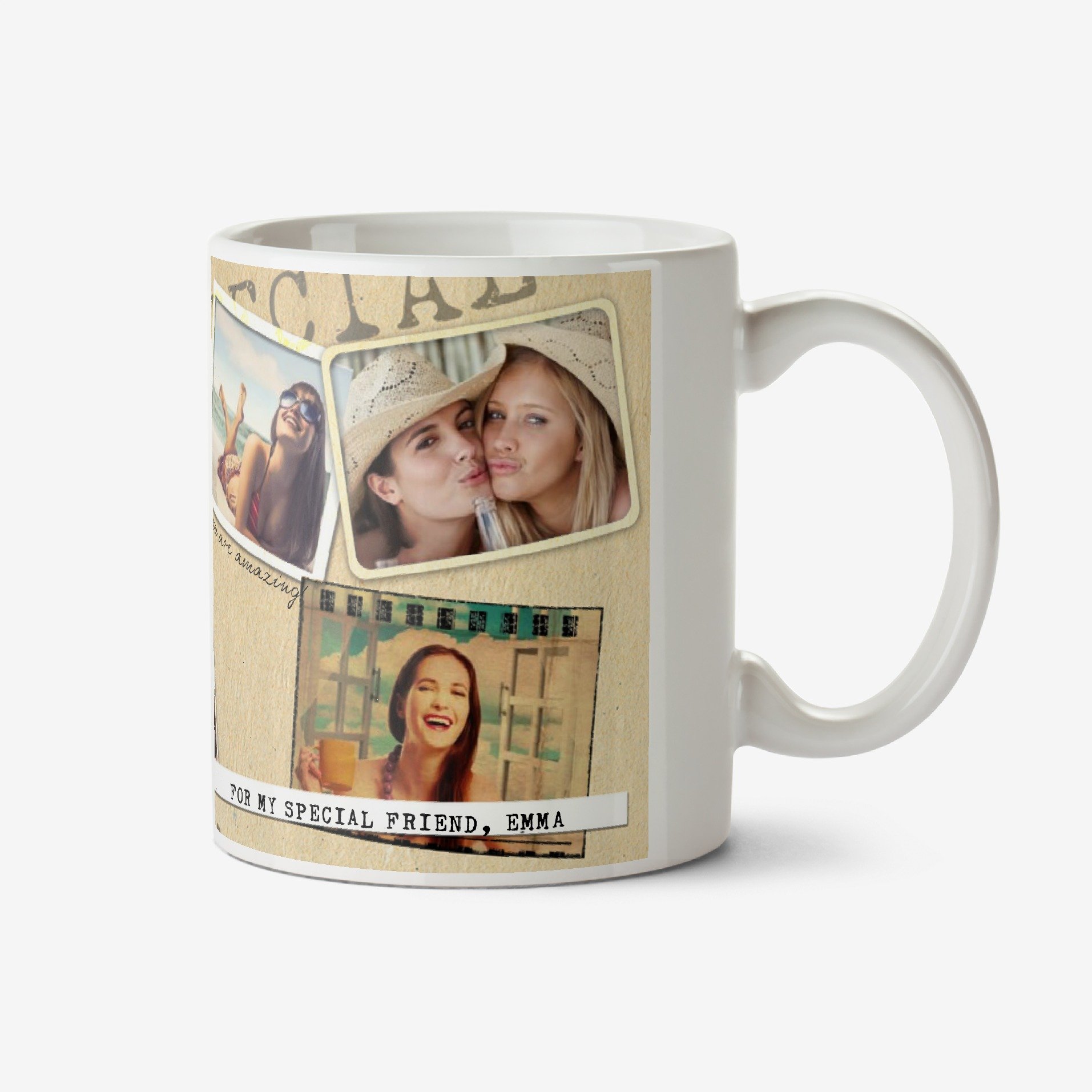 The Scrapbook Photo Upload Mug Ceramic Mug