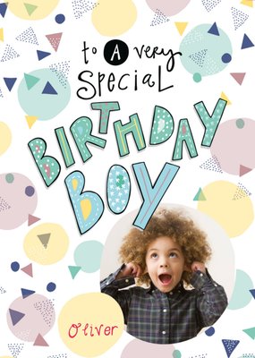 To A Special Birthday Boy Card