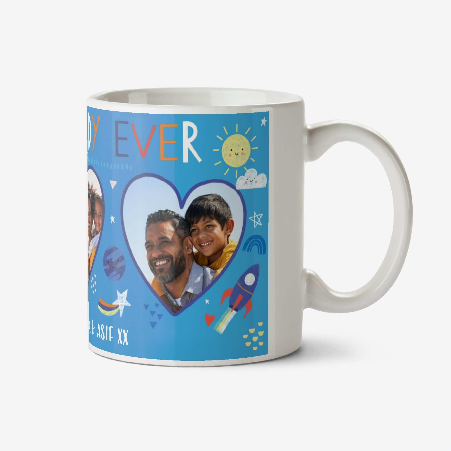 Best Daddy Ever Photo Upload Mug Ceramic Mug