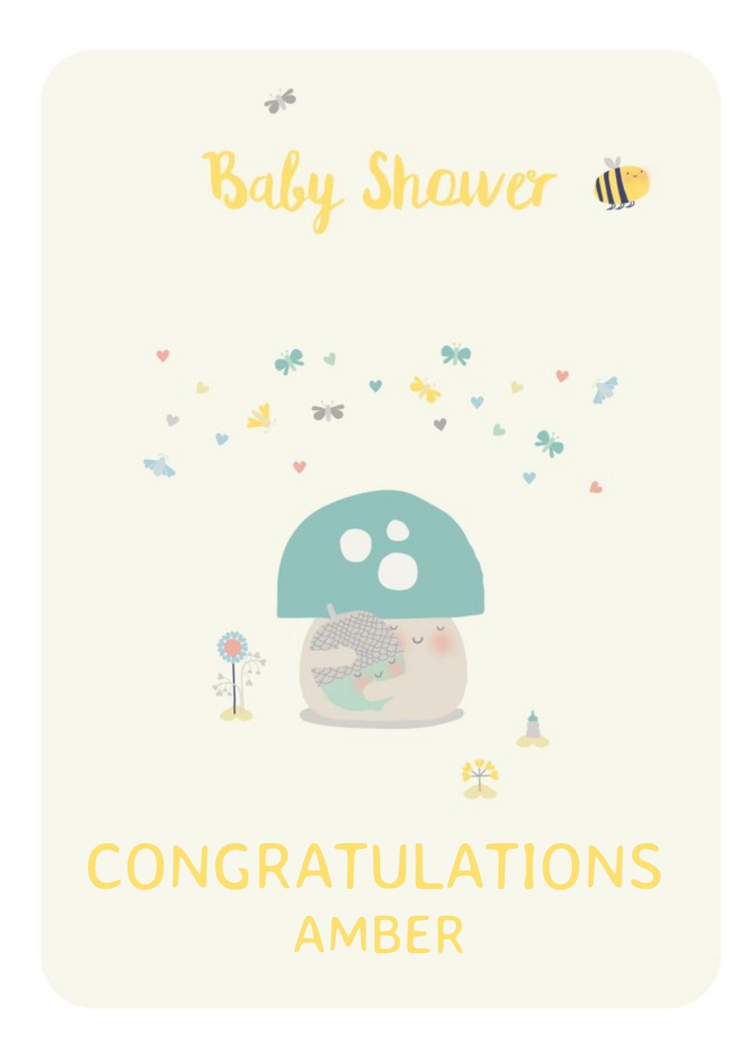 Baby Shower Congratulations Card Ecard