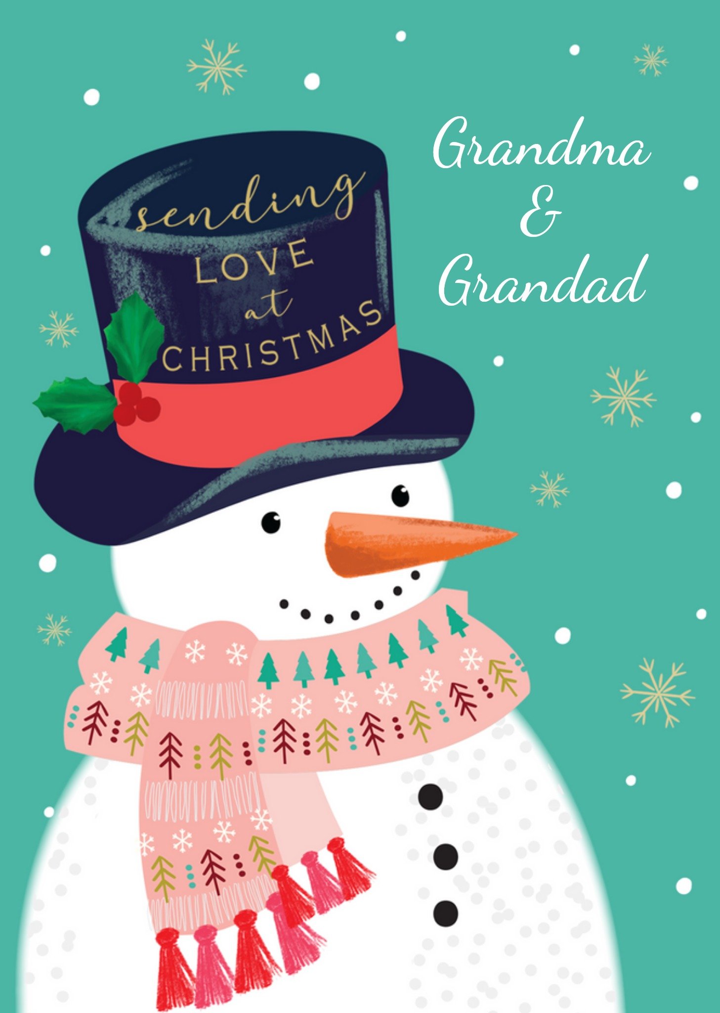 Moonpig Sending Love At Christmas Card Ecard