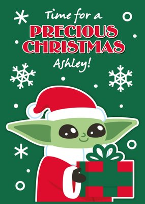 Star Wars The Mandalorian Time For A Precious Christmas Card