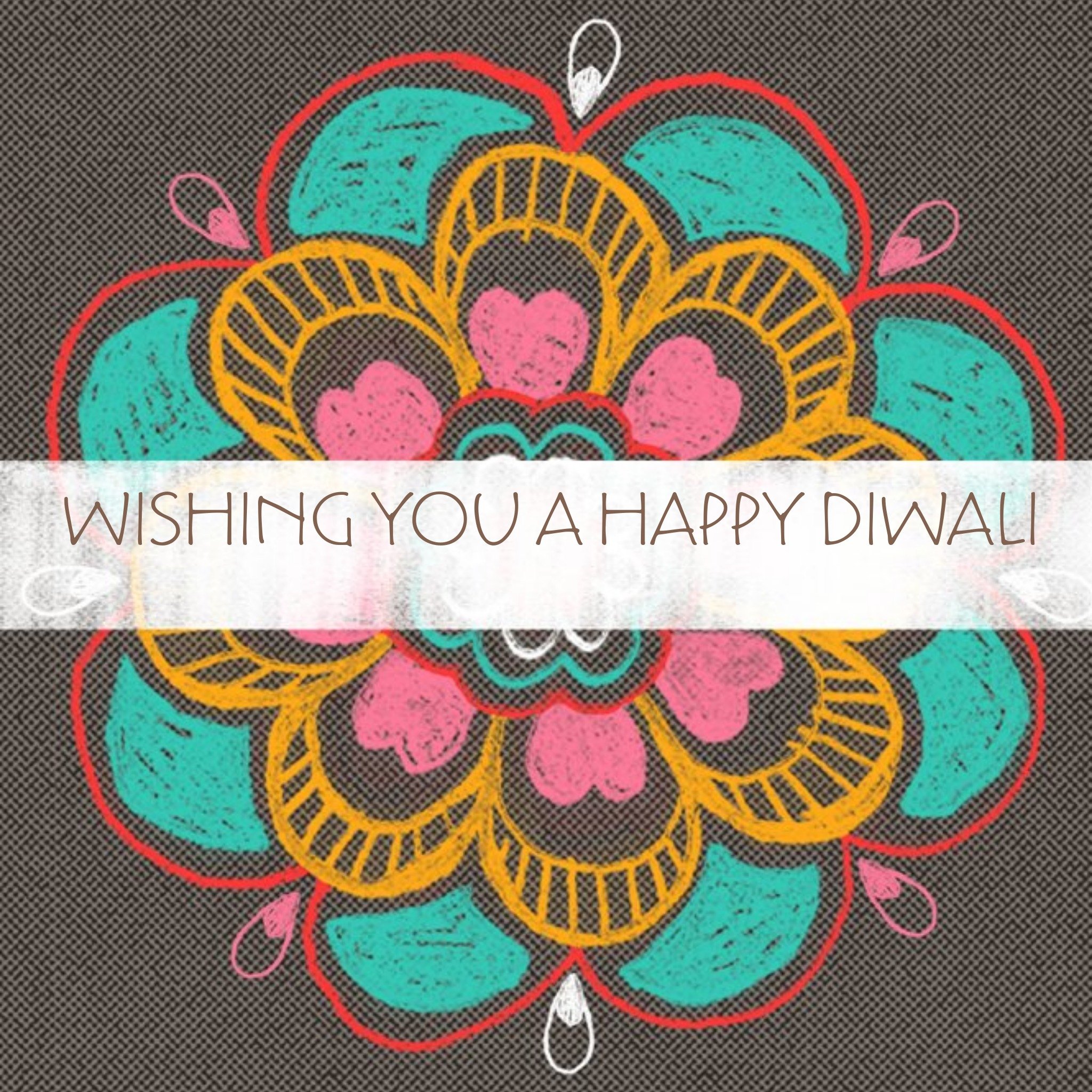 Moonpig Wishing You A Happy Diwali, Large Card