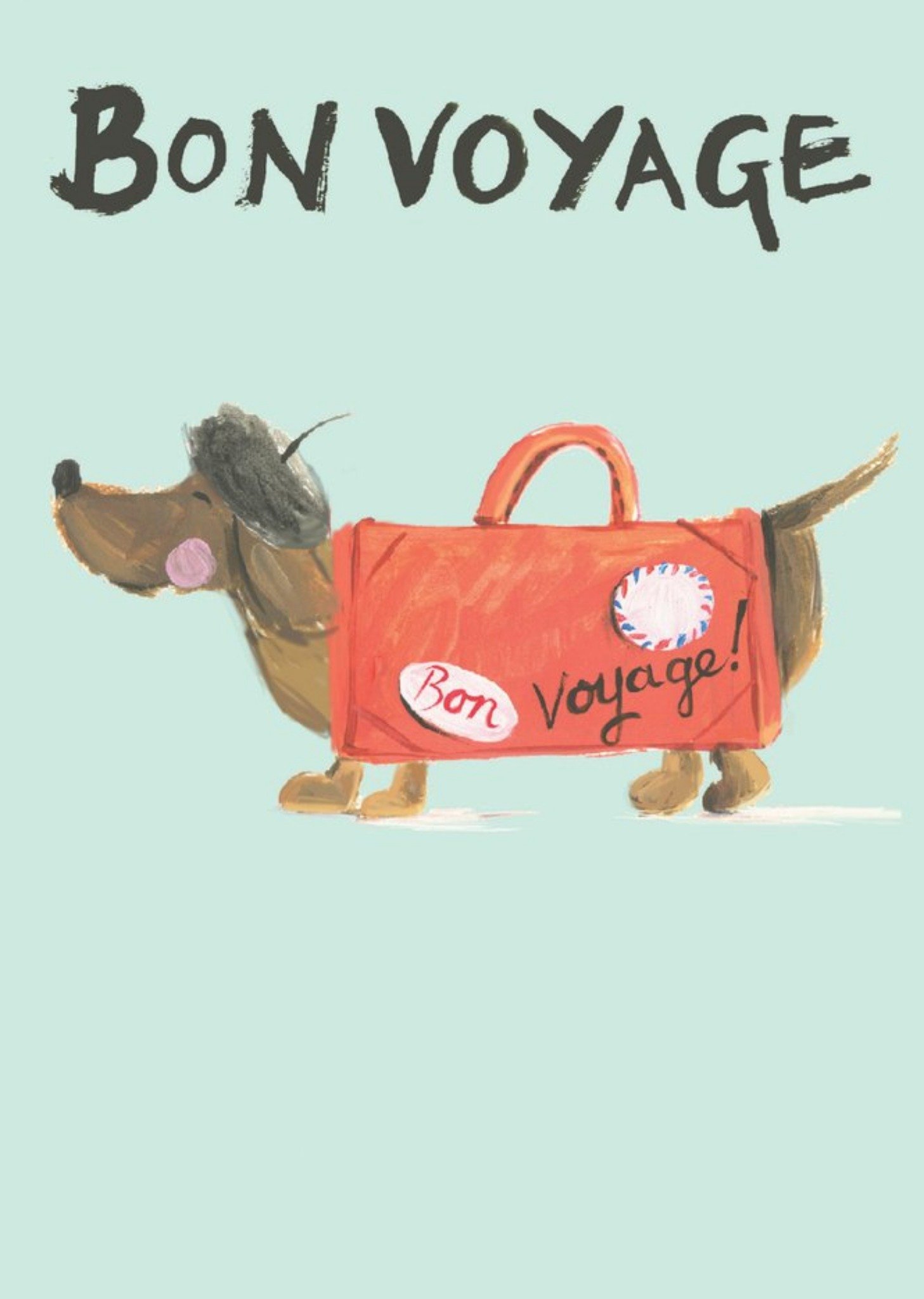 Sooshichacha Cute Bon Voyage Leaving Card Ecard