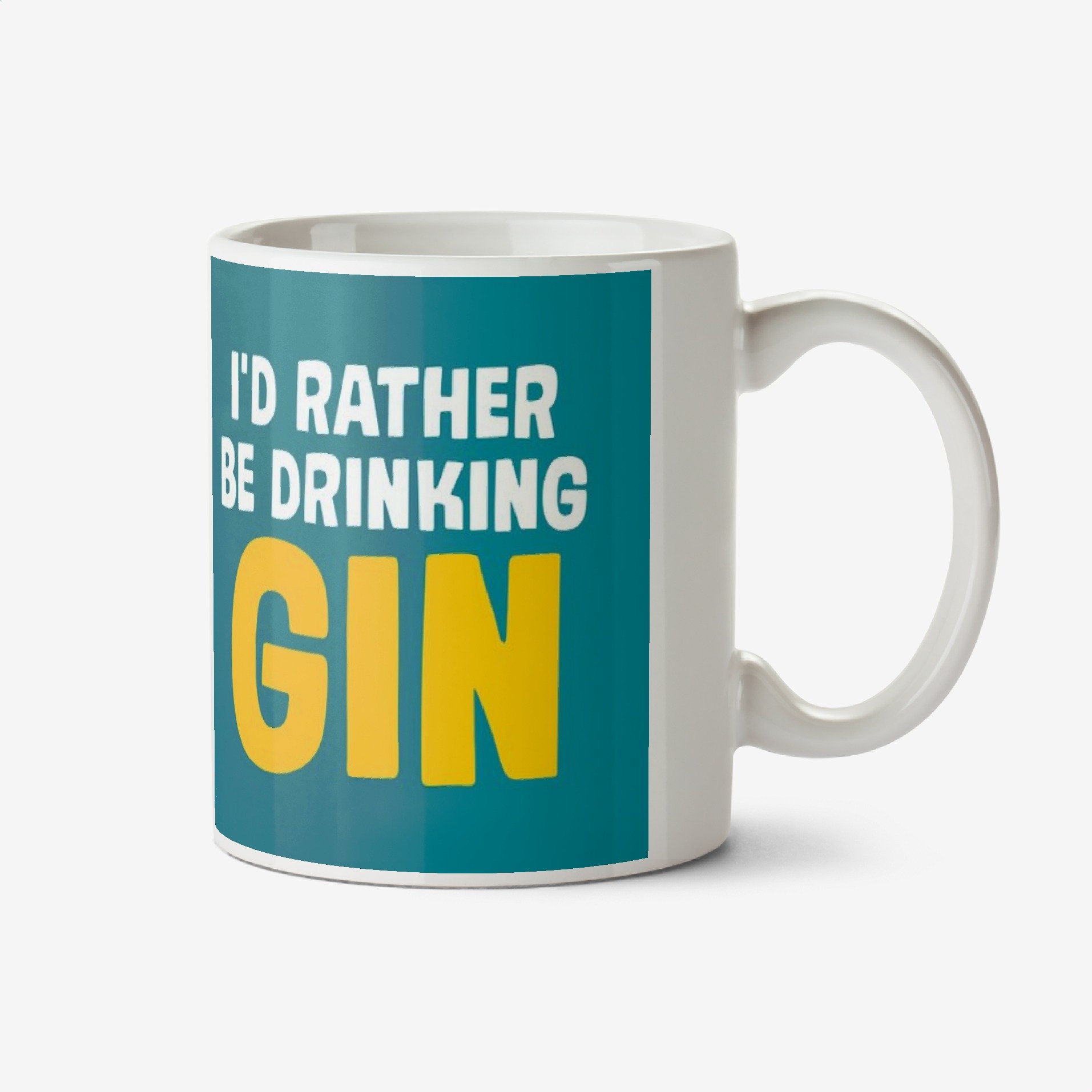 Dean Morris I'd Rather Be Drinking Gin Mug Ceramic Mug